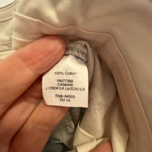 J.Crew Blue/Gray City Fit Chino Shorts - Picture 8 of 9